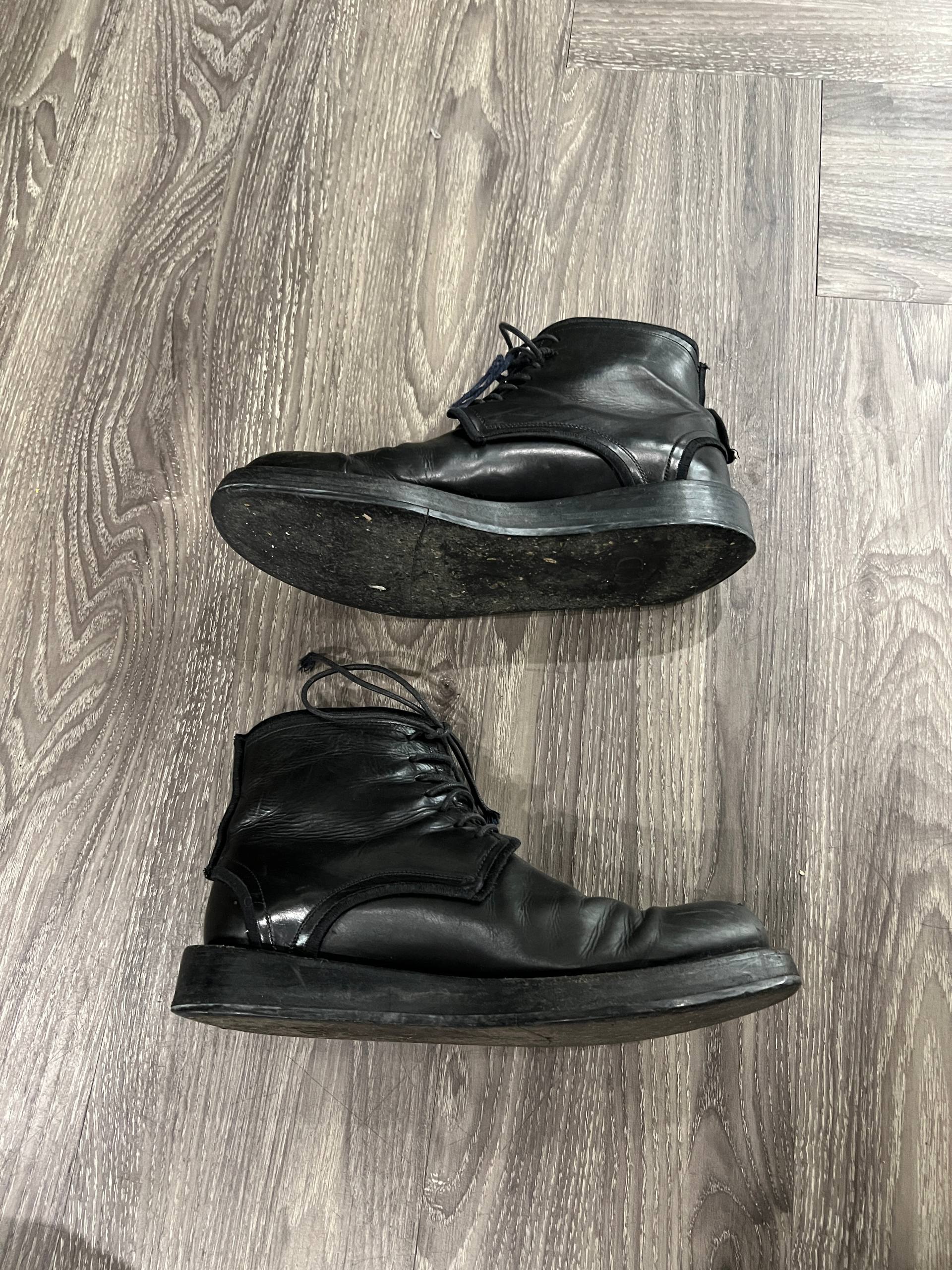 AW11 Dior Homme "Enfold/Unfold" Lace Up Ankle Boots