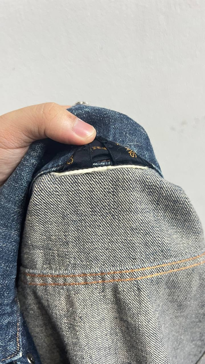 Comme Des Garçons Cropped Denim Jacket
