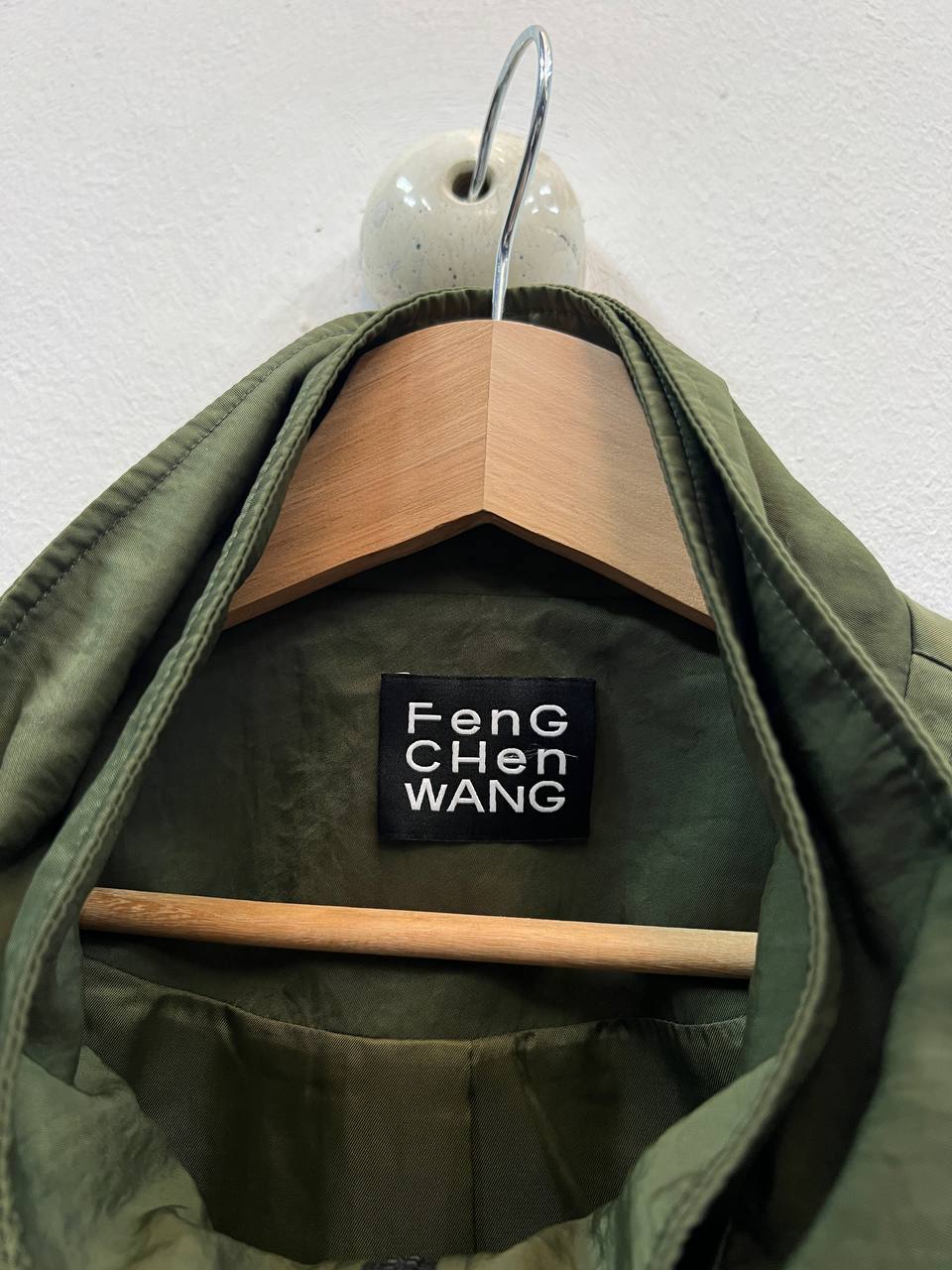 AW20 Feng Chen Wang Panelled Nylon Jacket