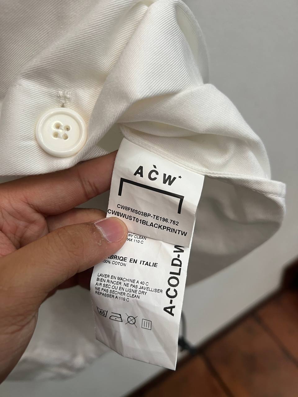 AW18 A Cold Wall Long Lab Coat