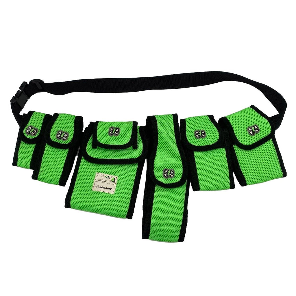 SS01 Undercover Interlocking Panels Green Utility Bandolier Belt