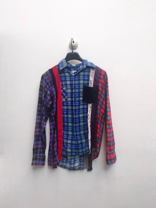 Rebuild by Needles 7 Cut Flannel Shirt