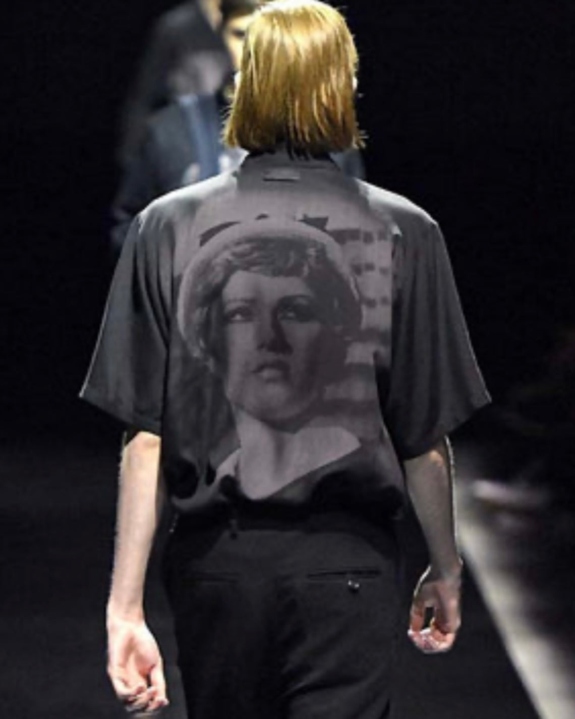SS20 Undercover x Cindy Sherman “Untitled #21” Camp Collar Button Up Shirt