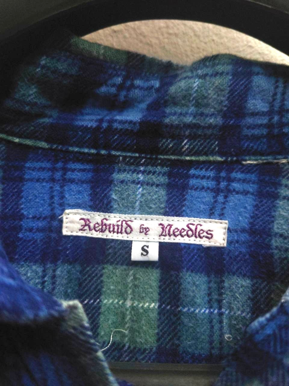Rebuild by Needles 7 Cut Flannel Shirt