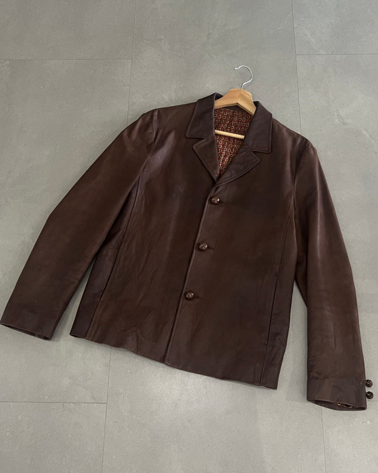AW03 Number Nine “Touch Me I’m Sick” Cropped Leather Jacket
