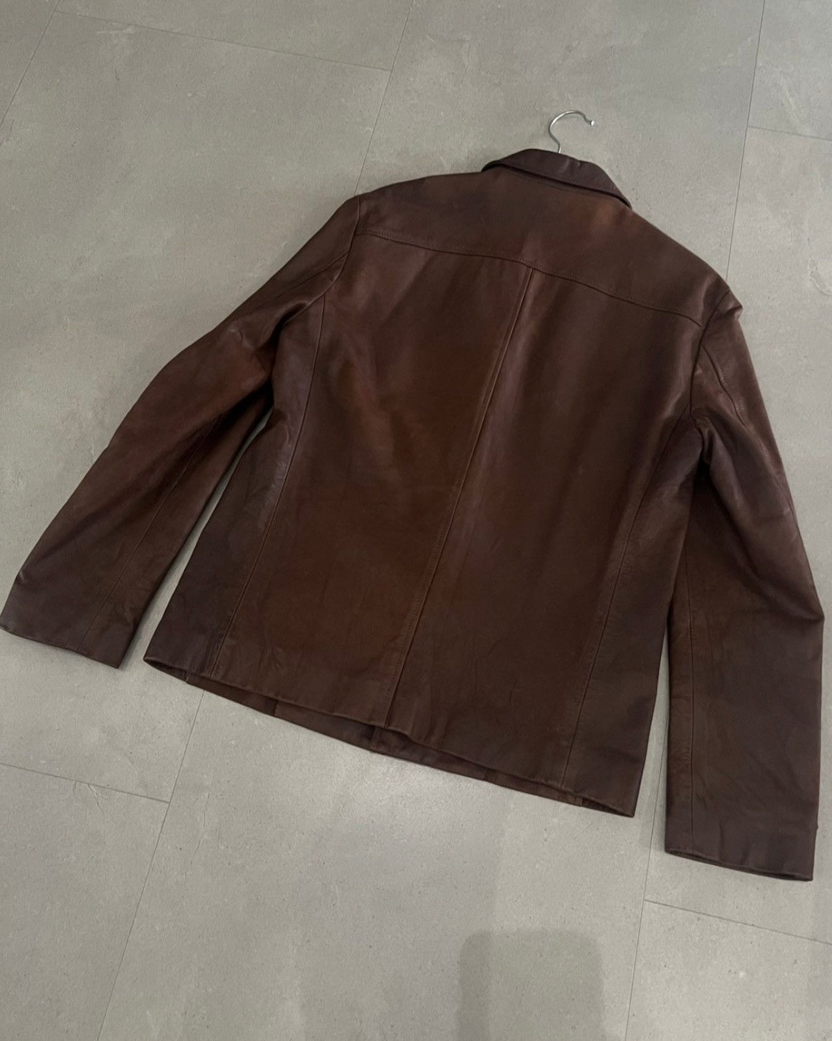 AW03 Number Nine “Touch Me I’m Sick” Cropped Leather Jacket
