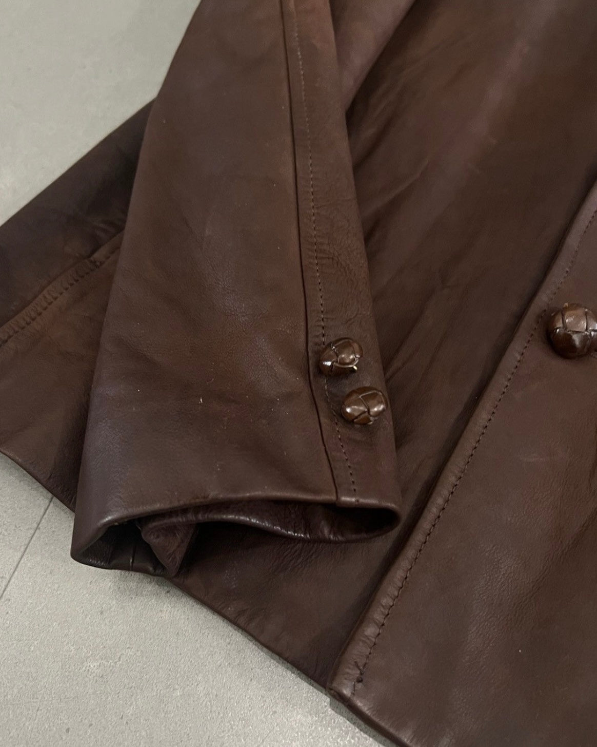 AW03 Number Nine “Touch Me I’m Sick” Cropped Leather Jacket