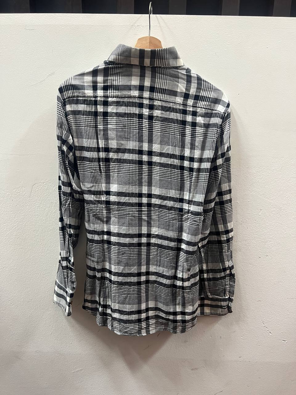 SS16 Vivienne Westwood Man
Round Collar Plaid Orb Shirt