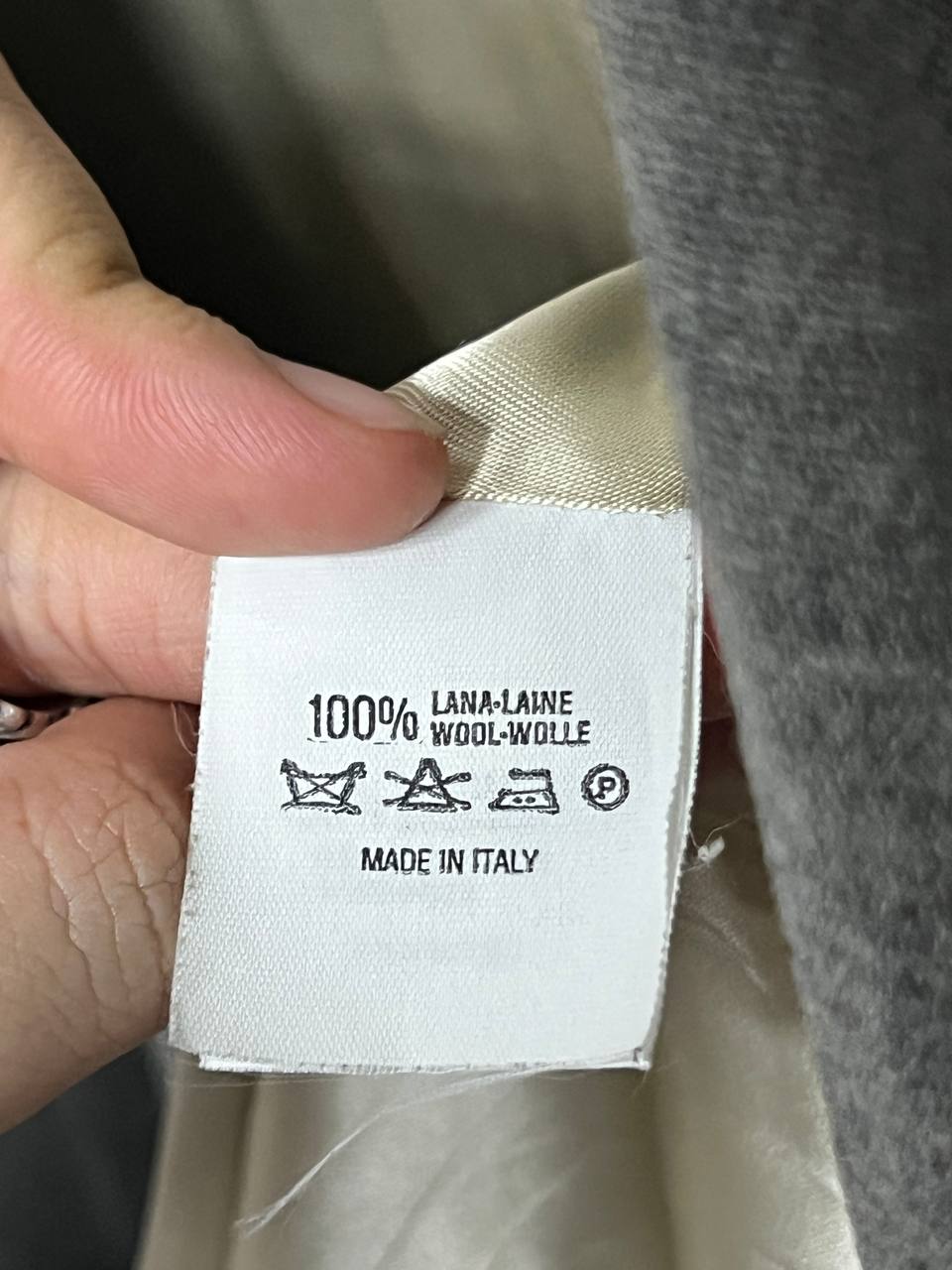 90s Vivienne Westwood Man Grey Blazer (Fabric by Trabaldo Togna)