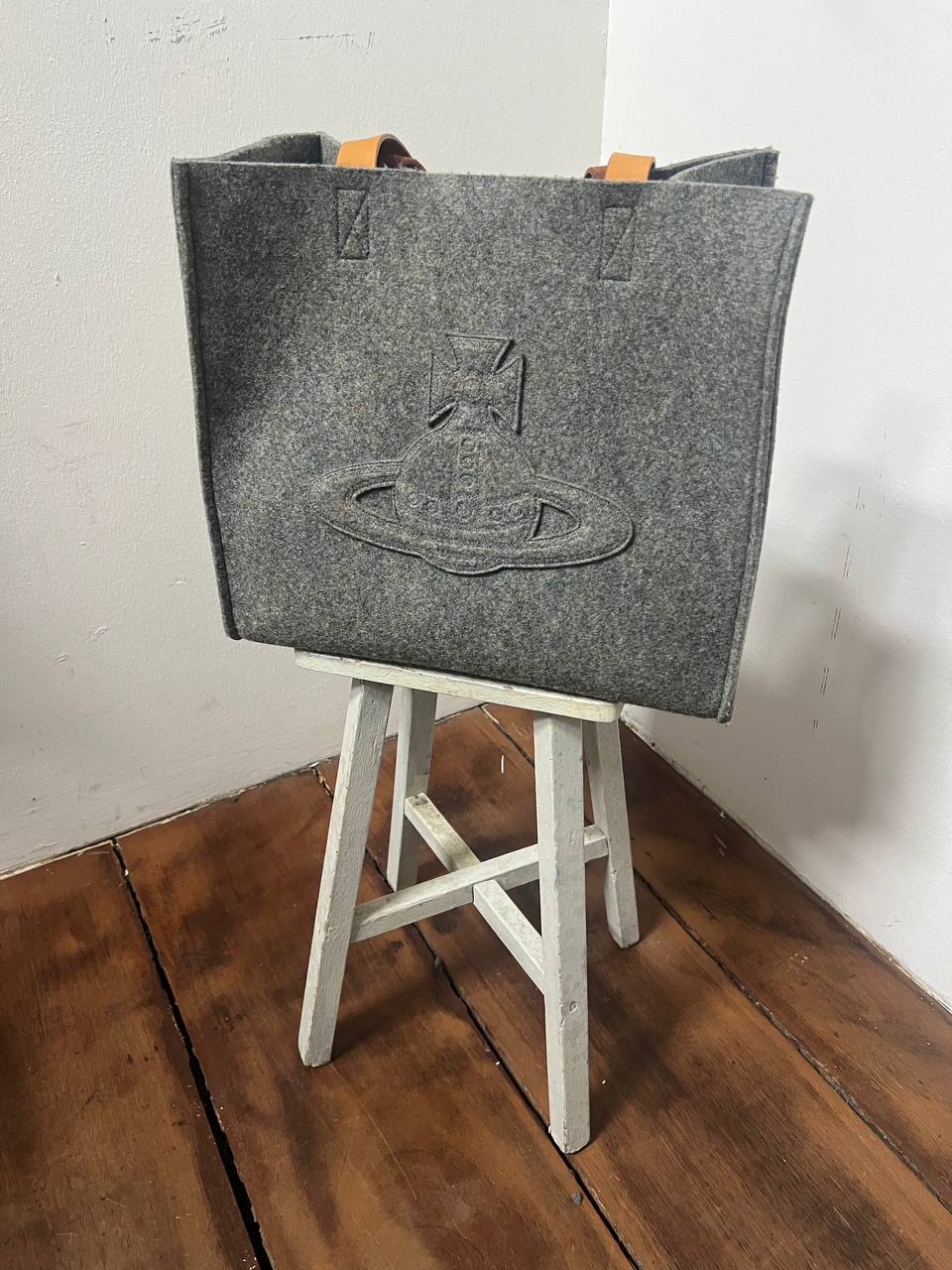 2023 Vivienne Westwood Felted Orb Shopping Tote