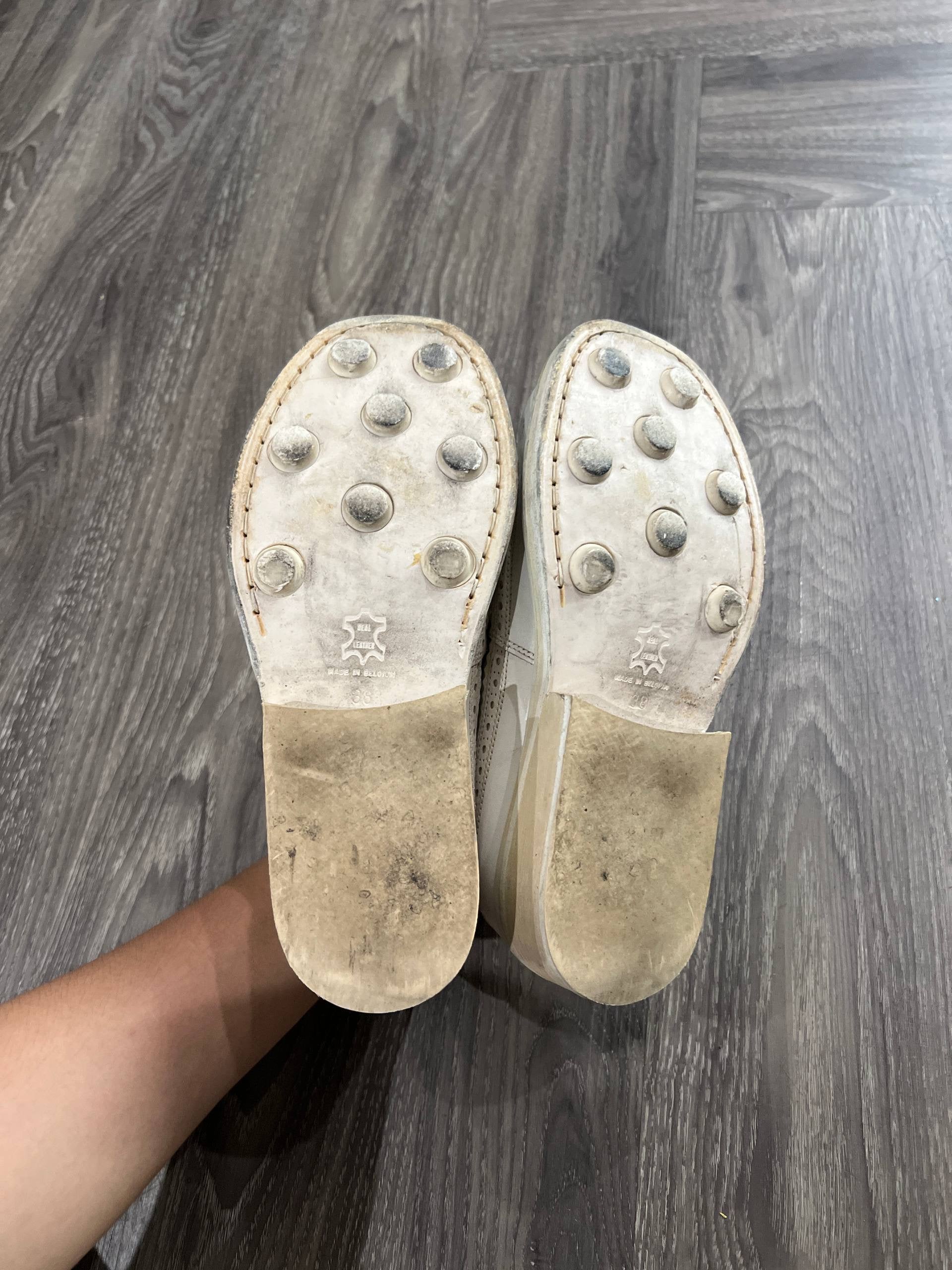 90s Dirk Bikkembergs Wingtip Brogue Lace-up Heeled Derby