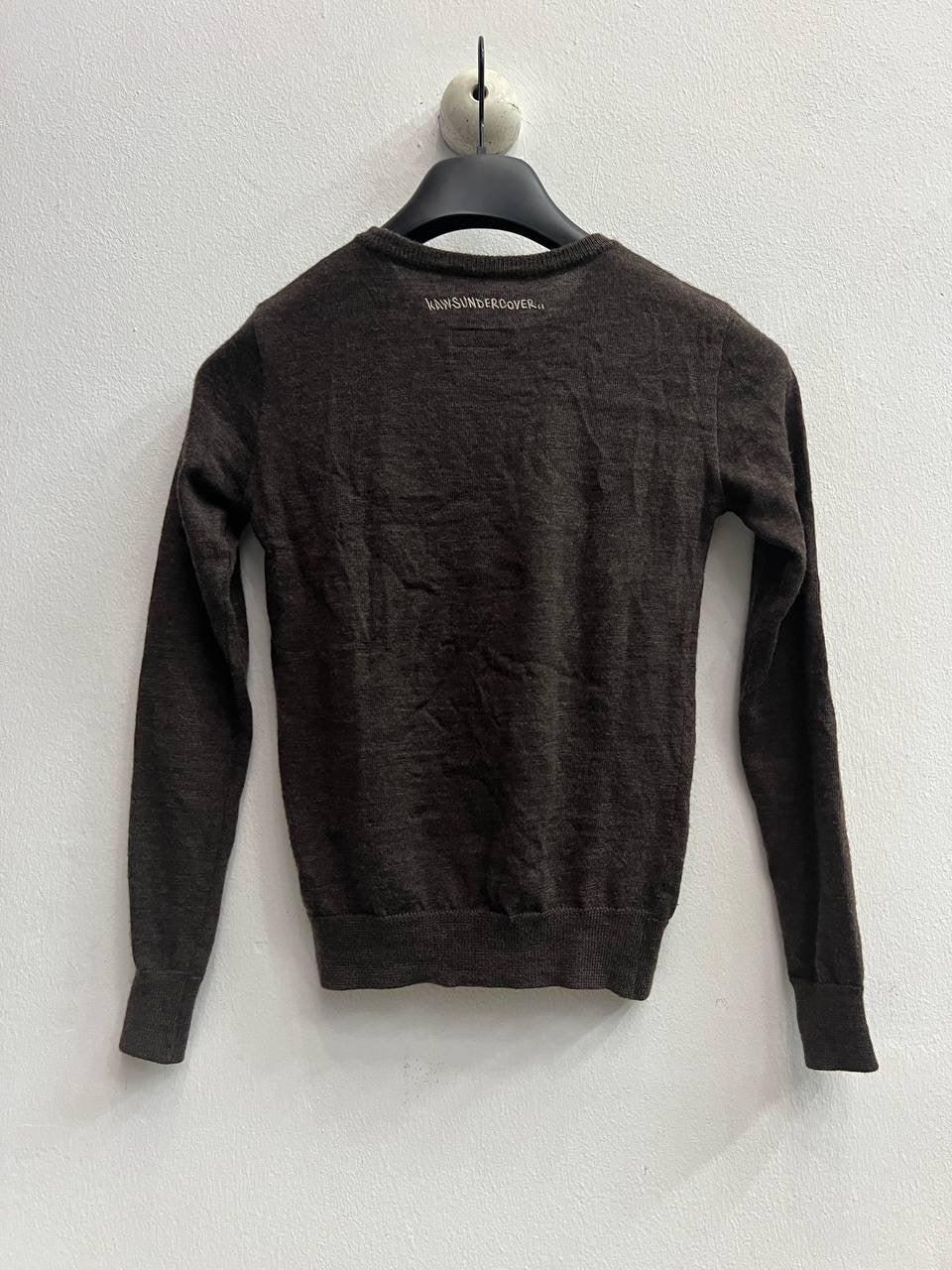 SS00 Undercover x WTAPS x Kaws Uparmored Council Knitted Logo Sweater