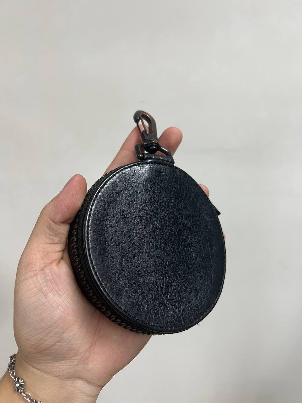 AW23 Blackmeans x Zepanese Club Leather Embroidered Coin Pouch