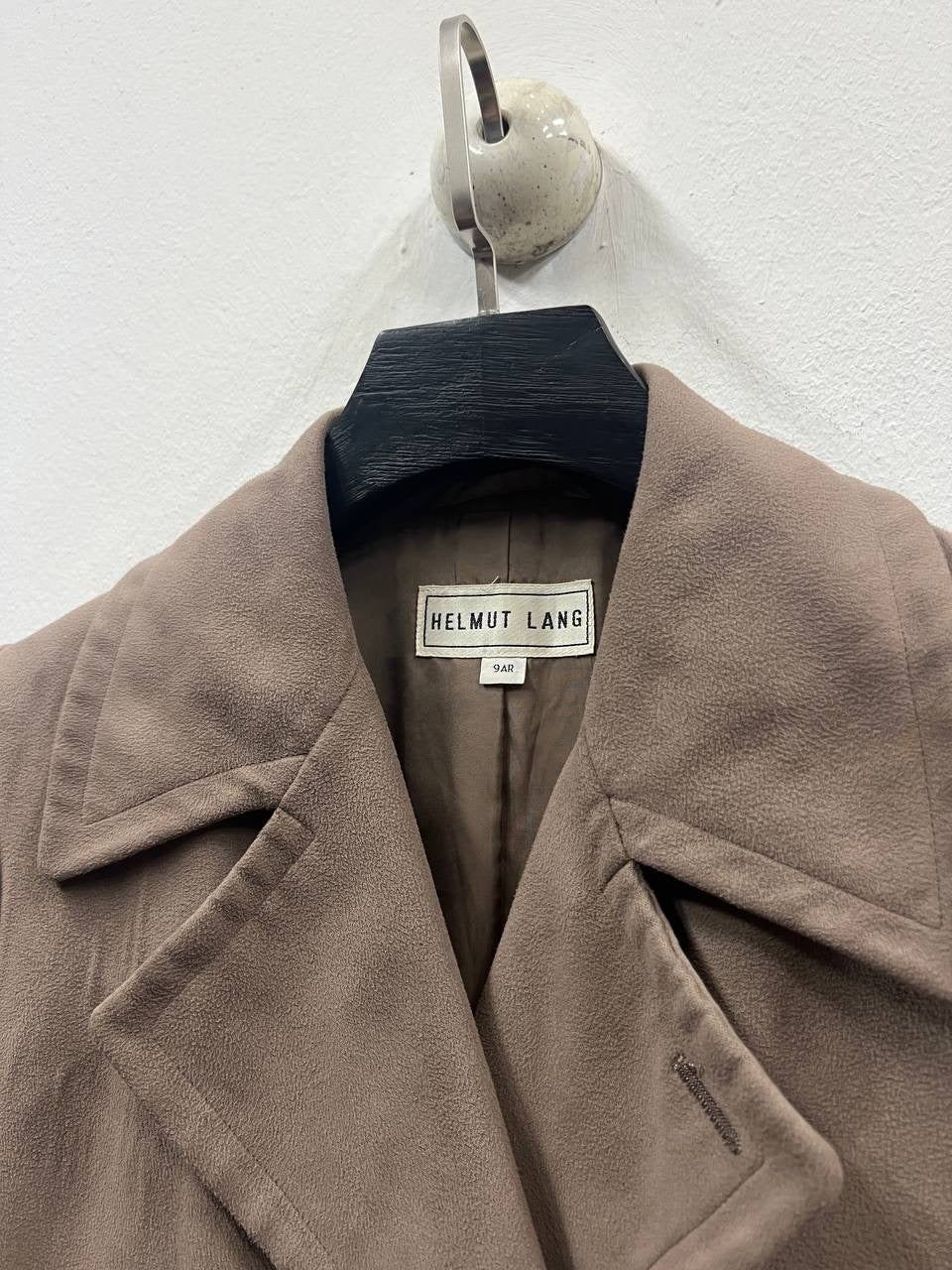 AW93 Helmut Lang Moleskin Double Breasted Jacket