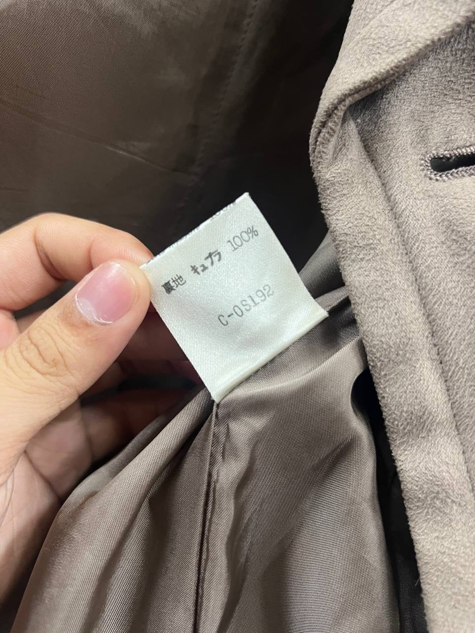AW93 Helmut Lang Moleskin Double Breasted Jacket