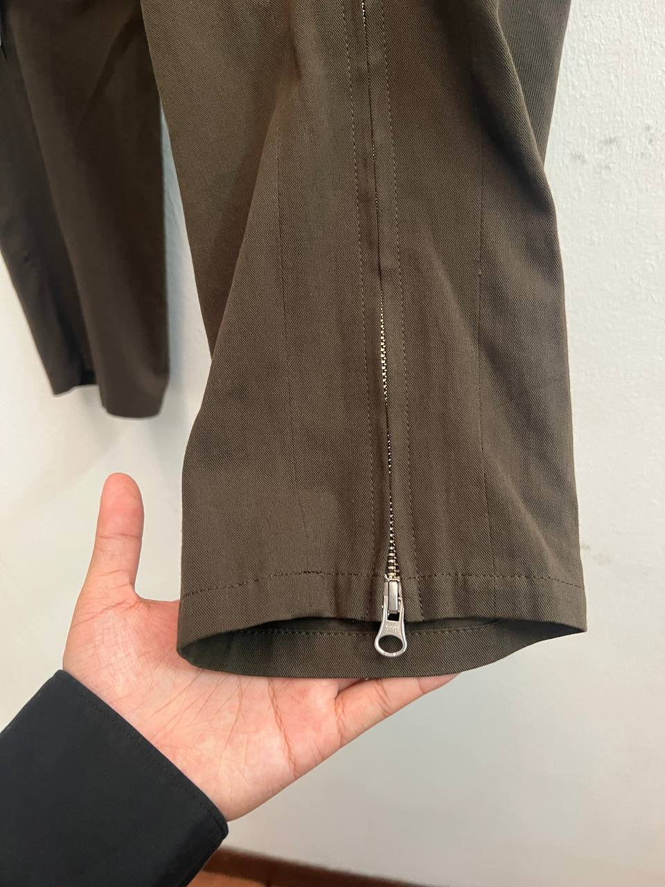 SS08 Yohji Yamamoto Pour Homme Front Zip Cargo Pants