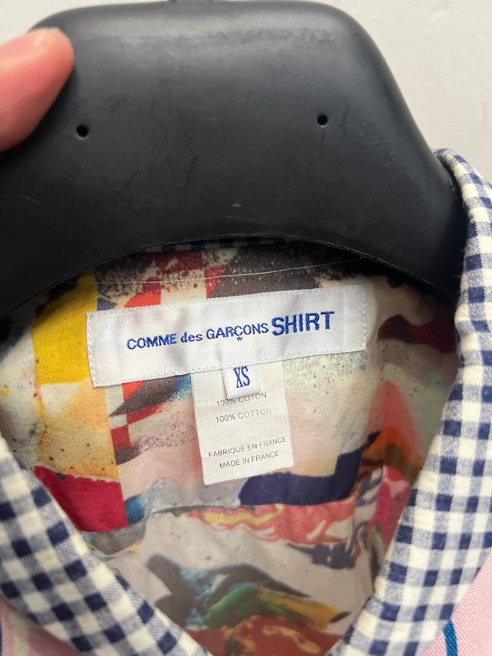 SS13 Comme Des Garcons Shirt x Theseus Chan Baseball Shirt
