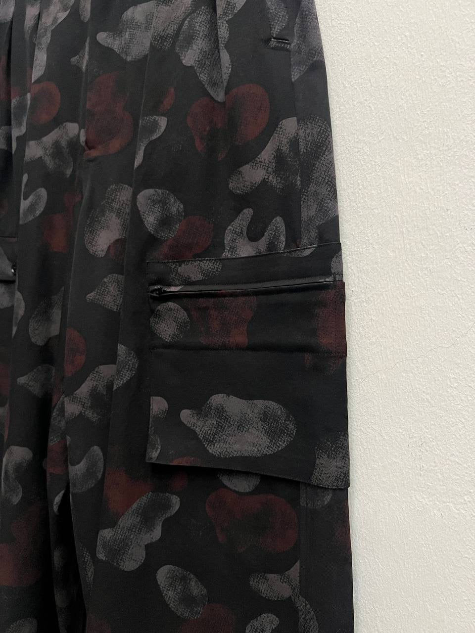 AW17 Yohji Yamamoto Pour Homme Camo Cargo Wide Pants