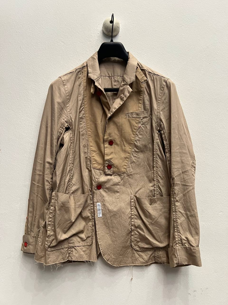 SS13 Undercover "Talking Heads" Deconstructed Jacket