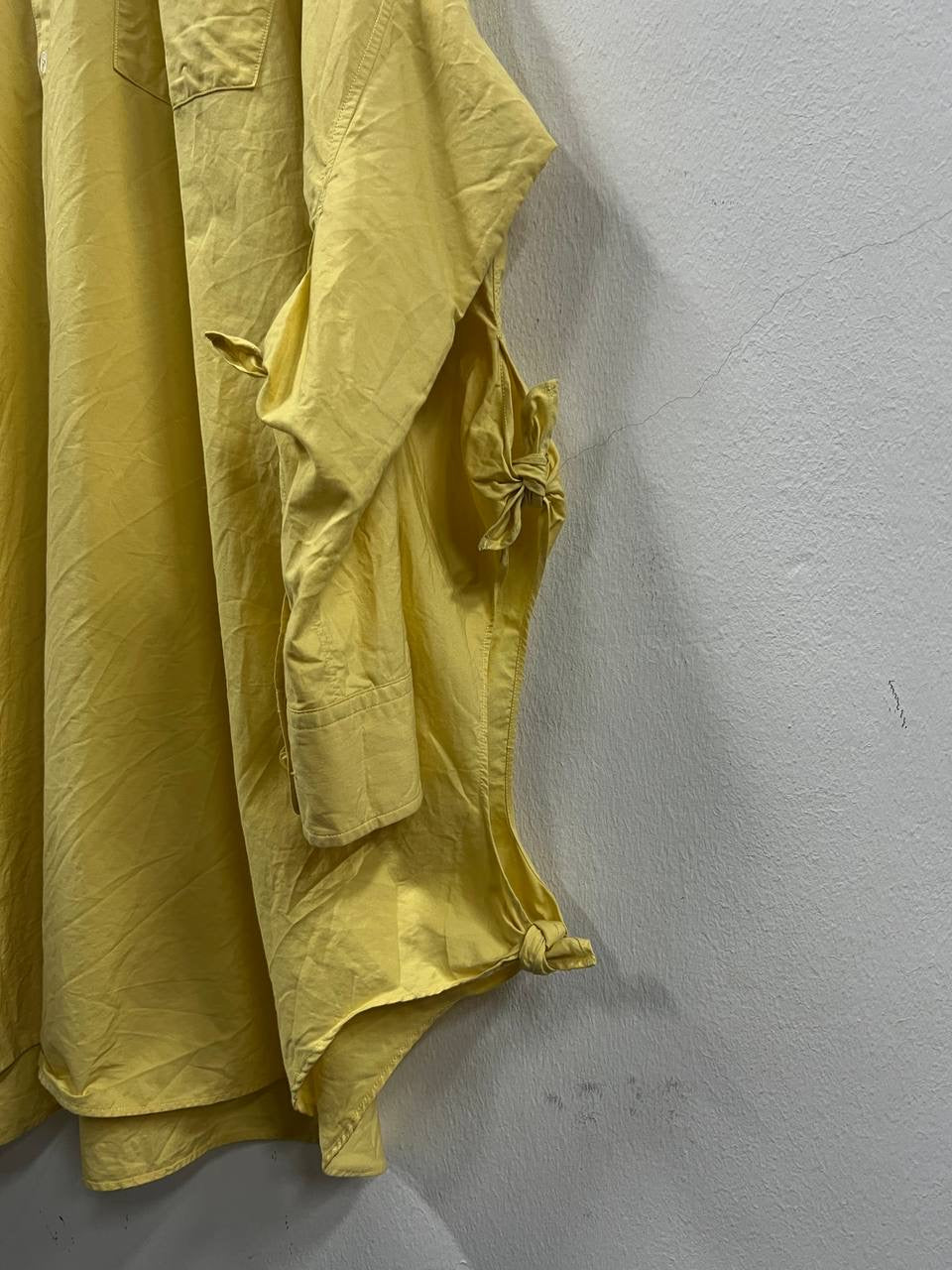 SS16 Undercover “Evil Clown” Ribbon Bow Tie Shirt