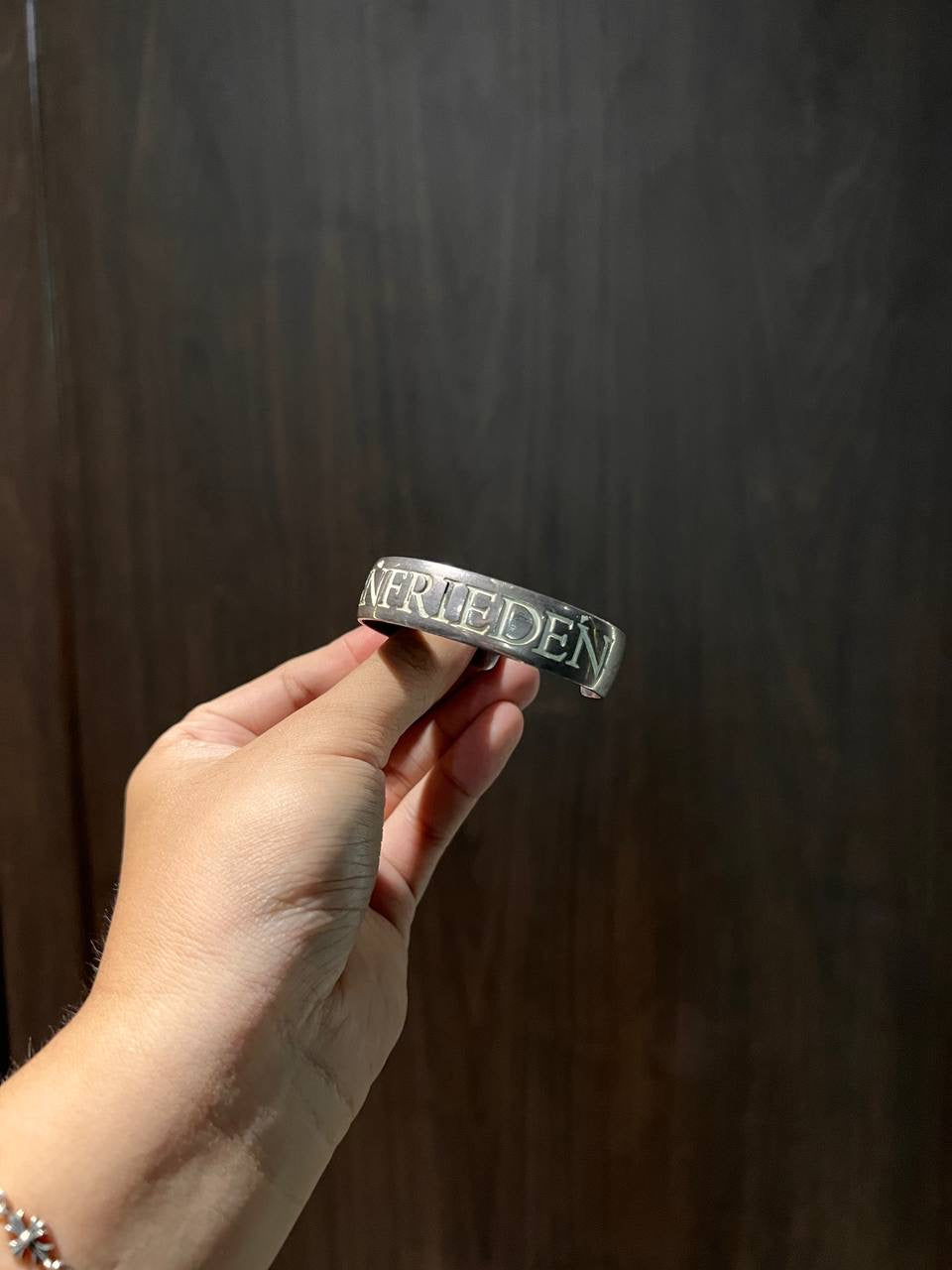 SS06 Undercover Wahnfrieden Silver Bracelet