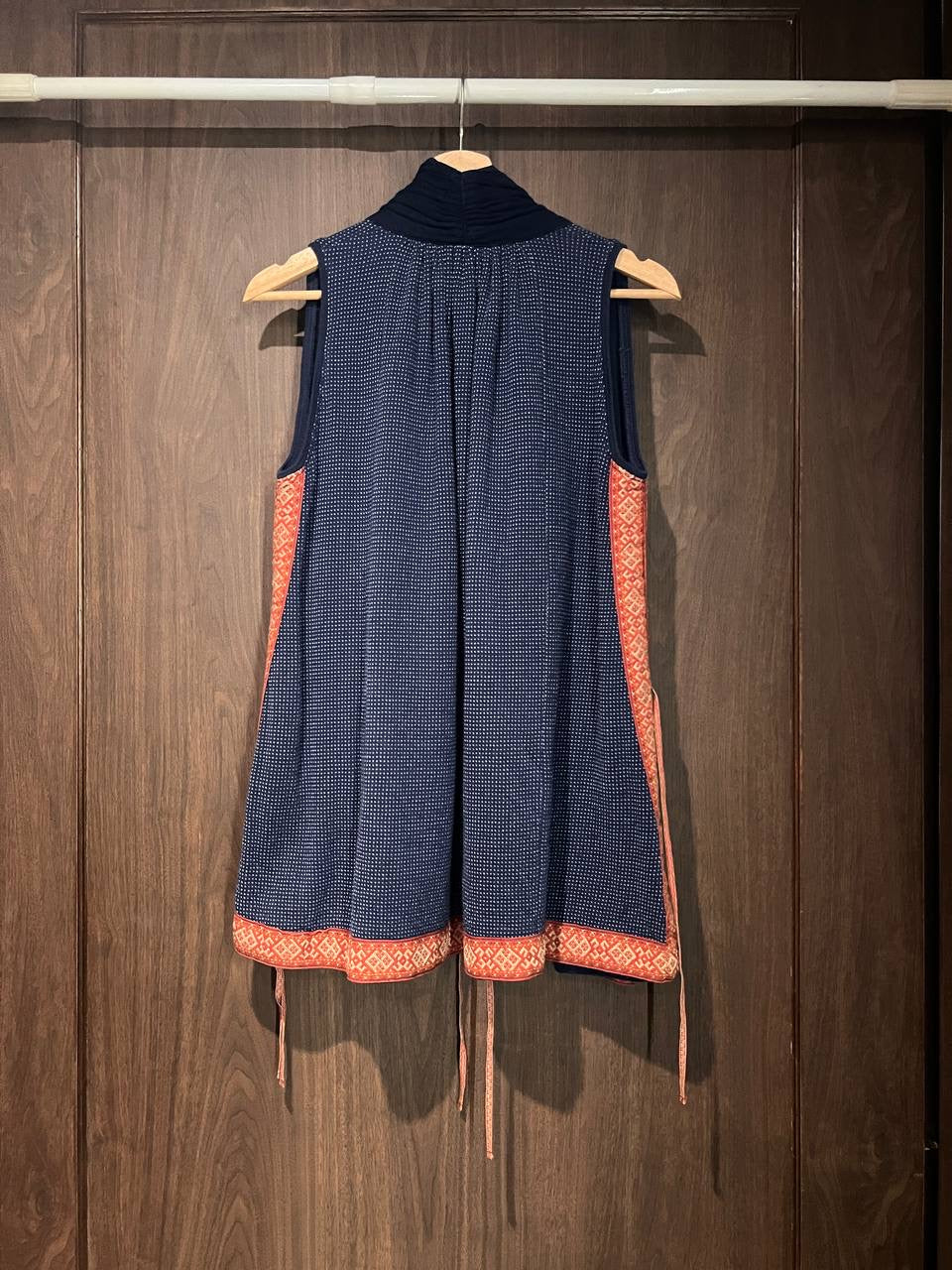 Kapital Jacquard Indigo Noragi Vest