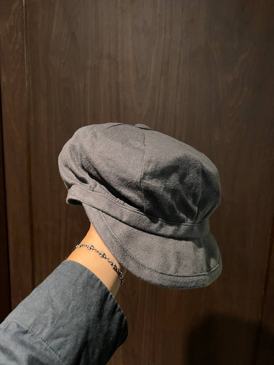 SS08 Number Nine "Birds" Newsboy Flat Cap