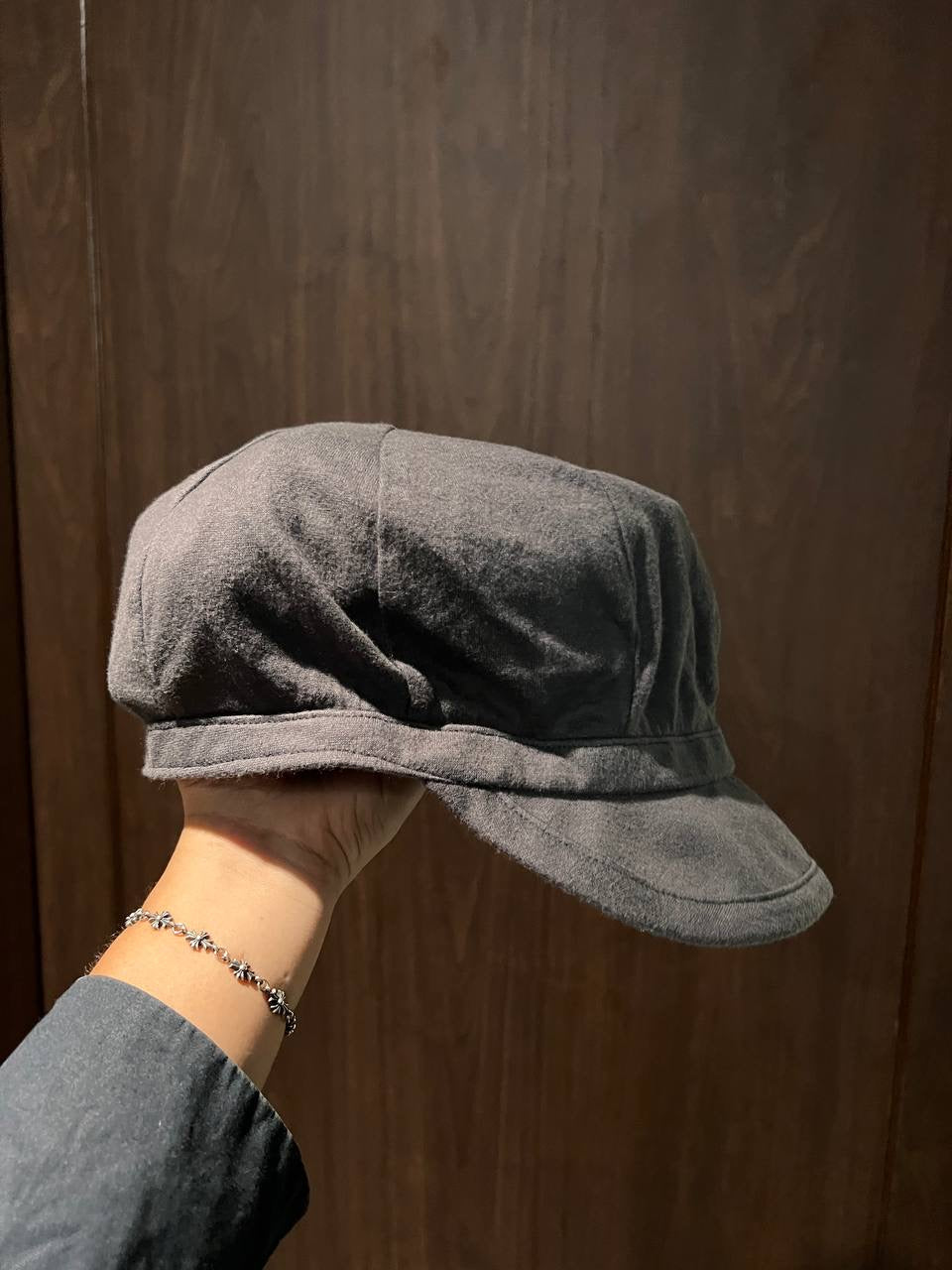 SS08 Number Nine "Birds" Newsboy Flat Cap