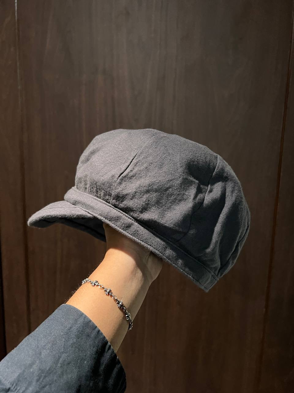 SS08 Number Nine "Birds" Newsboy Flat Cap