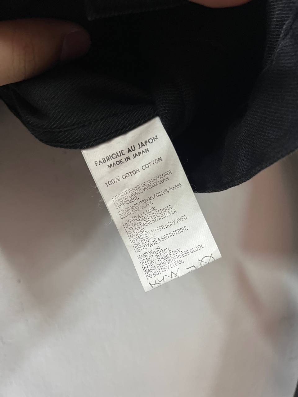SS07 Yohji Yamamoto Pour Homme "YY He Is Useless" Denim Jacket