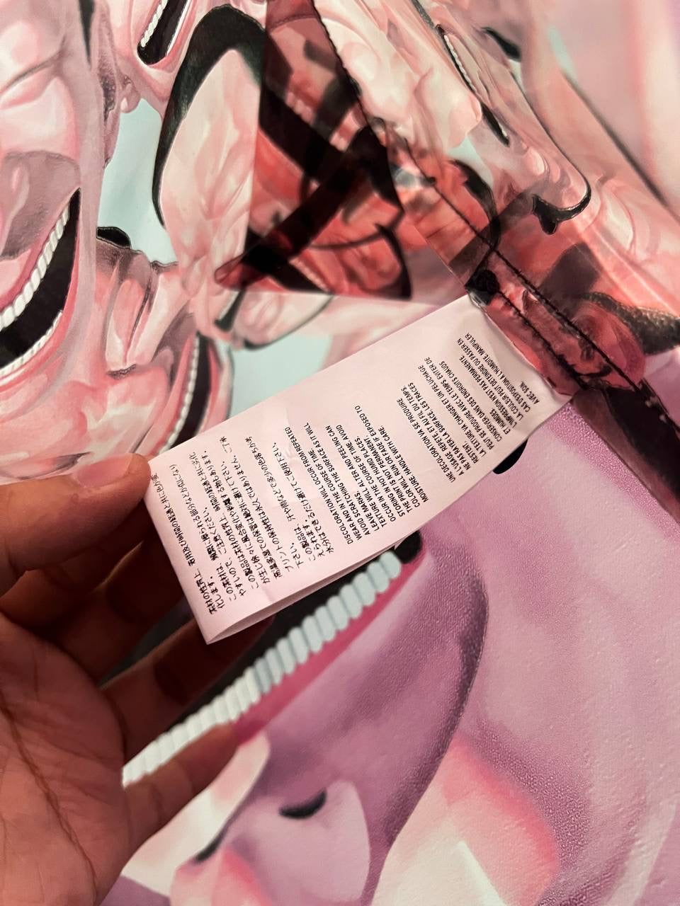SS21 Comme Des Garçons Shirt x Yue Minjun PVC Tote