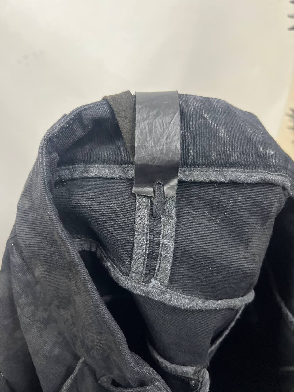 SS15 Boris Bidjan Saberi "Symbiosism" P13 Waxed J Cut Denim