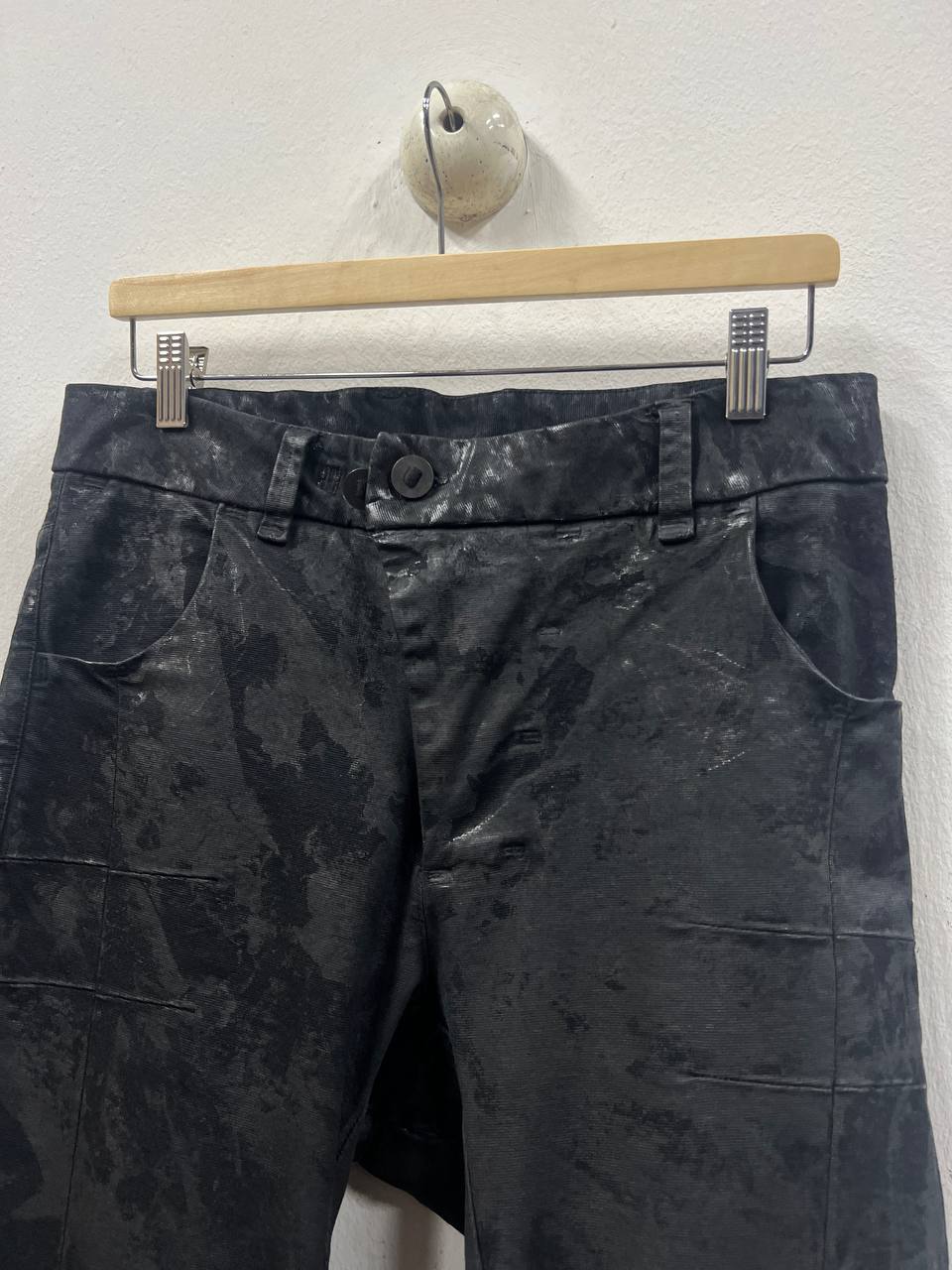SS15 Boris Bidjan Saberi "Symbiosism" P13 Waxed J Cut Denim