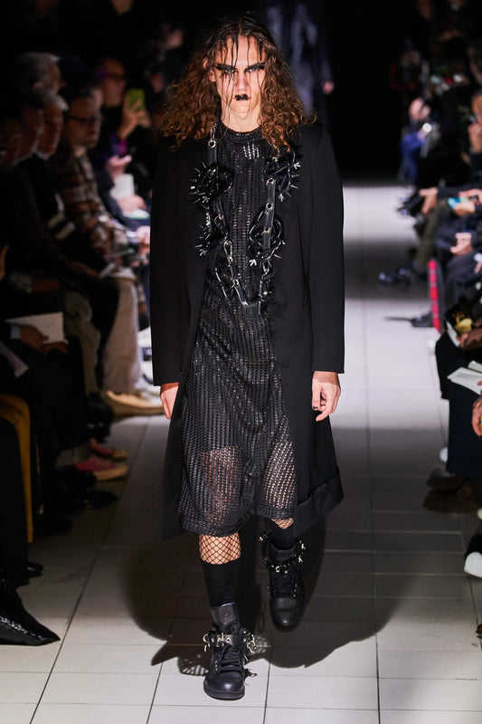 AW19 Comme Des Garcons Homme Plus Nose Ring Spike Necklace