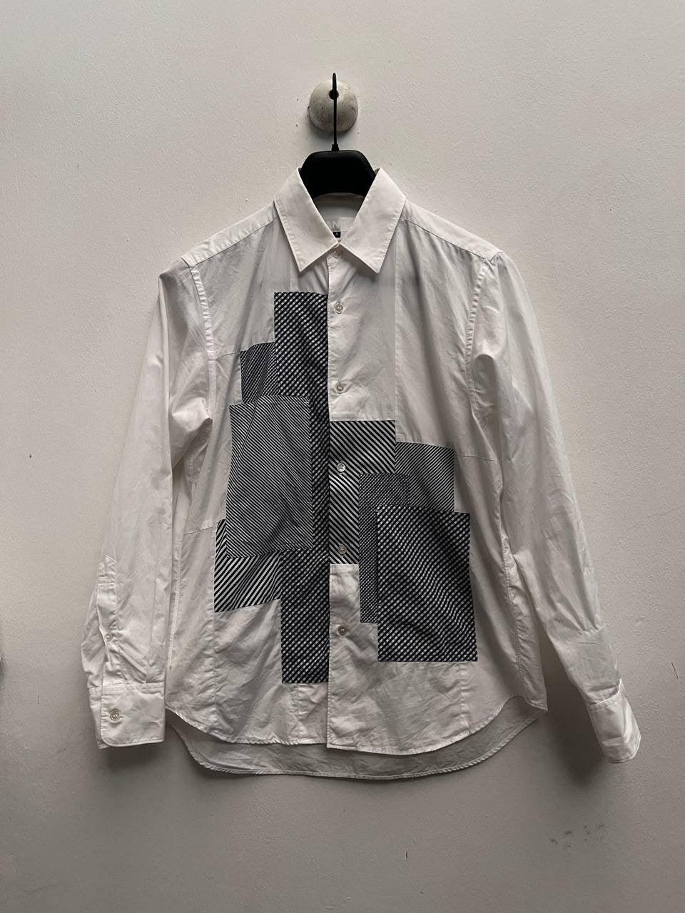 AW16 Comme Des Garcons Ganryu Patchwork Shirt