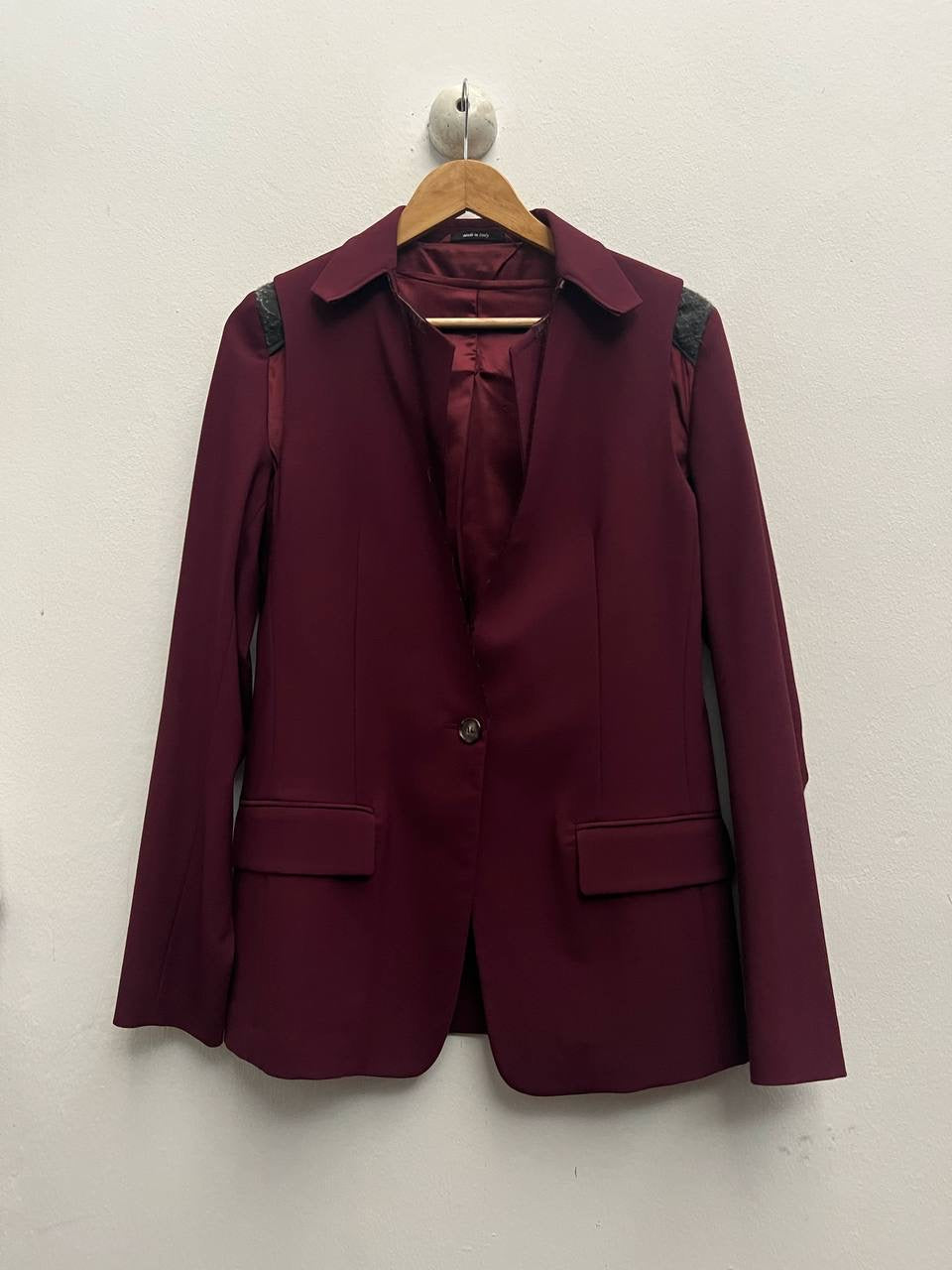 AW14 Maison Margiela Line 1 Reversed Two-Piece Blazer