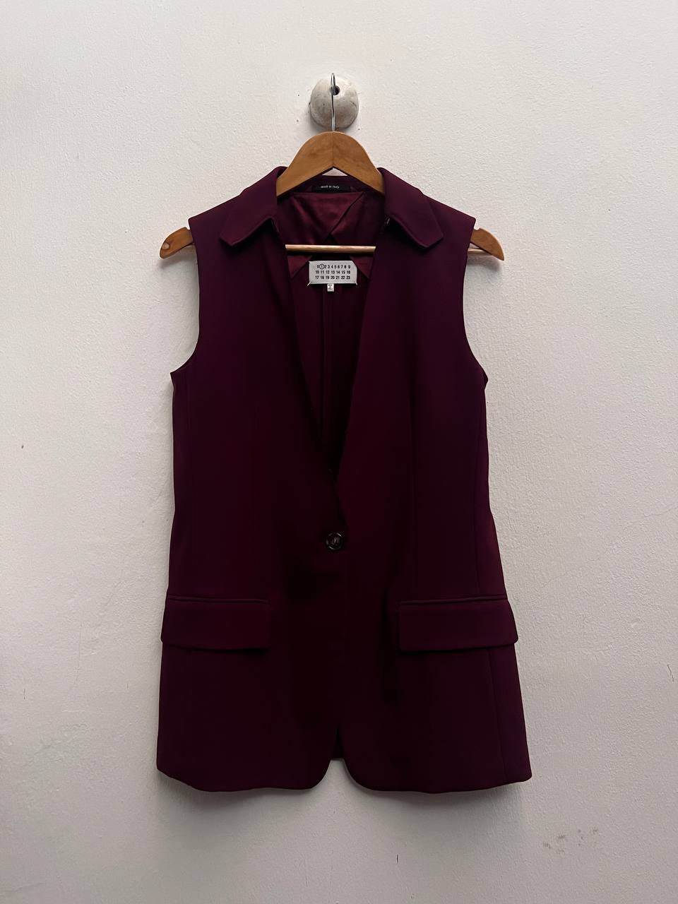 AW14 Maison Margiela Line 1 Reversed Two-Piece Blazer