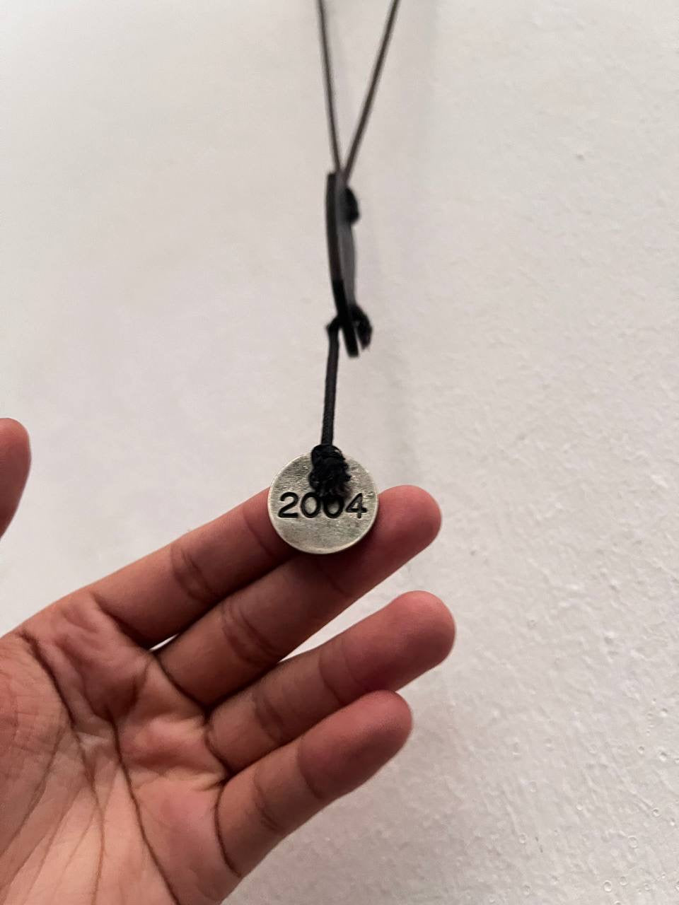 SS04 Maison Martin Margiela Line 10 Leather Dog Tag