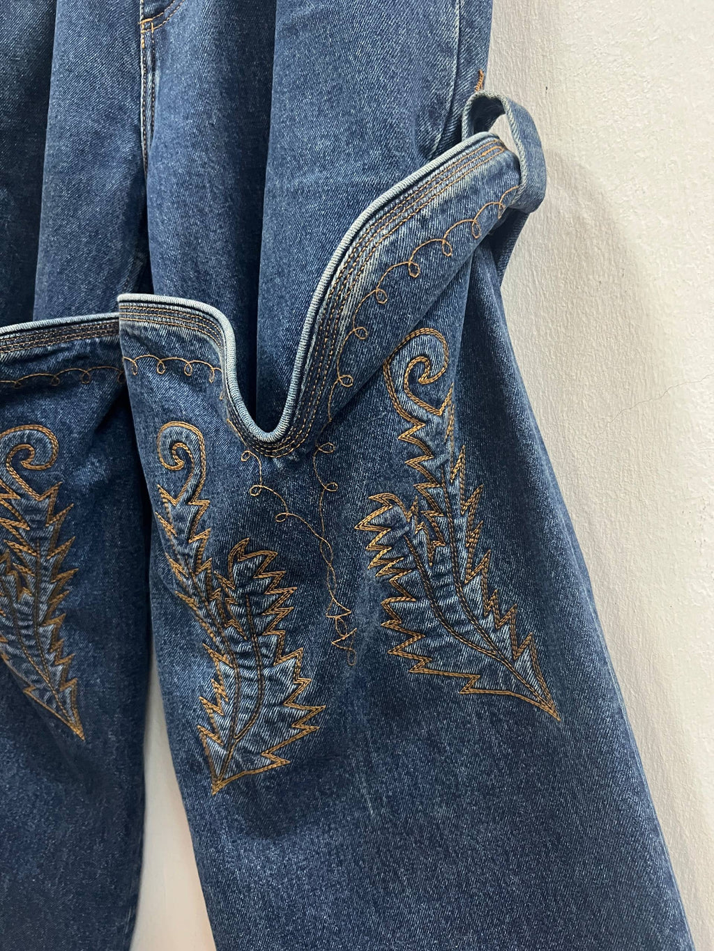 SS23 Y/Project Maxi Cuff Western Cowboy Denim