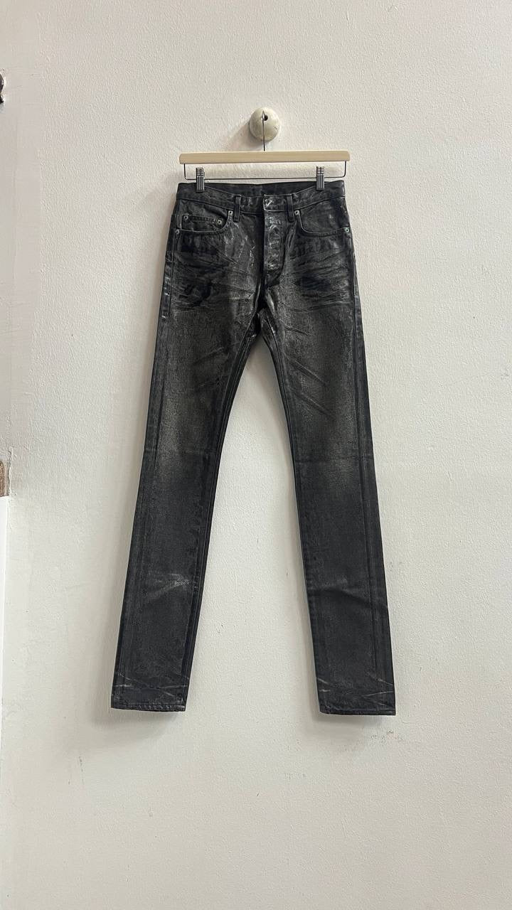 AW07 Dior Homme “Navigate” Waxed Denim