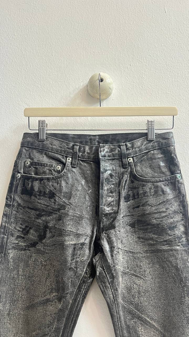 AW07 Dior Homme “Navigate” Waxed Denim