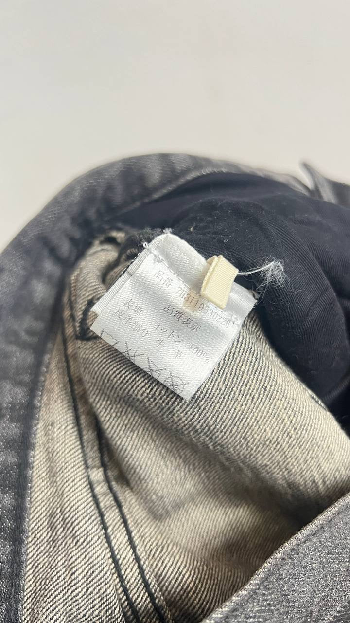 AW07 Dior Homme “Navigate” Waxed Denim