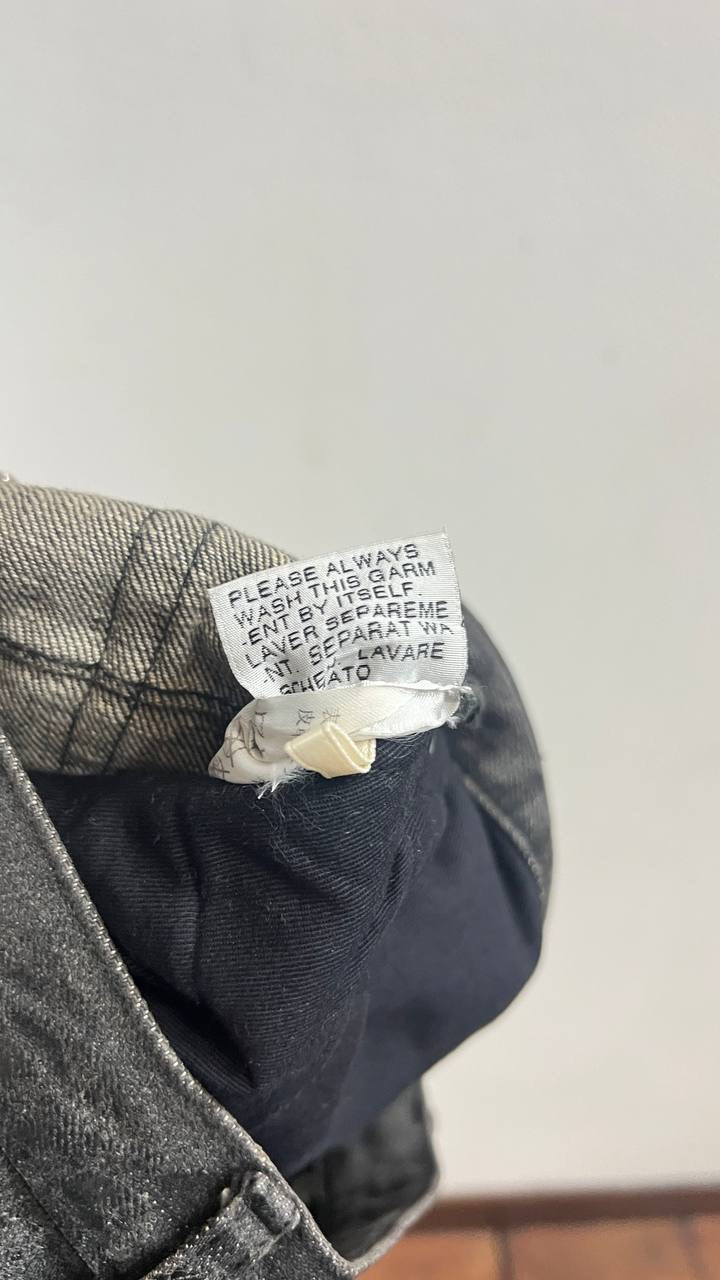 AW07 Dior Homme “Navigate” Waxed Denim
