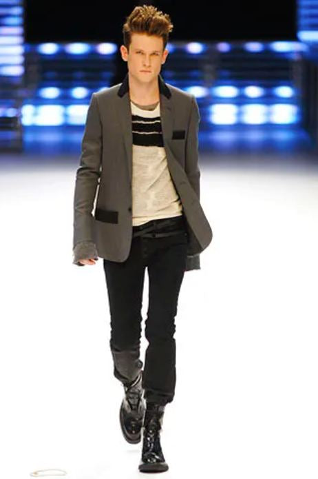AW07 Dior Homme “Navigate” Waxed Denim