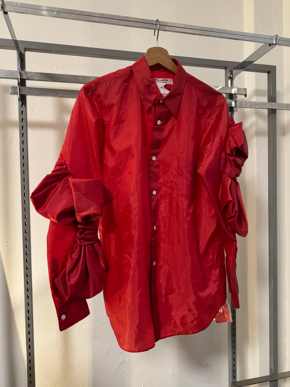 AW25 Comme Des Garcons Comme Des Garcons Sleeve Bowknot Blouse