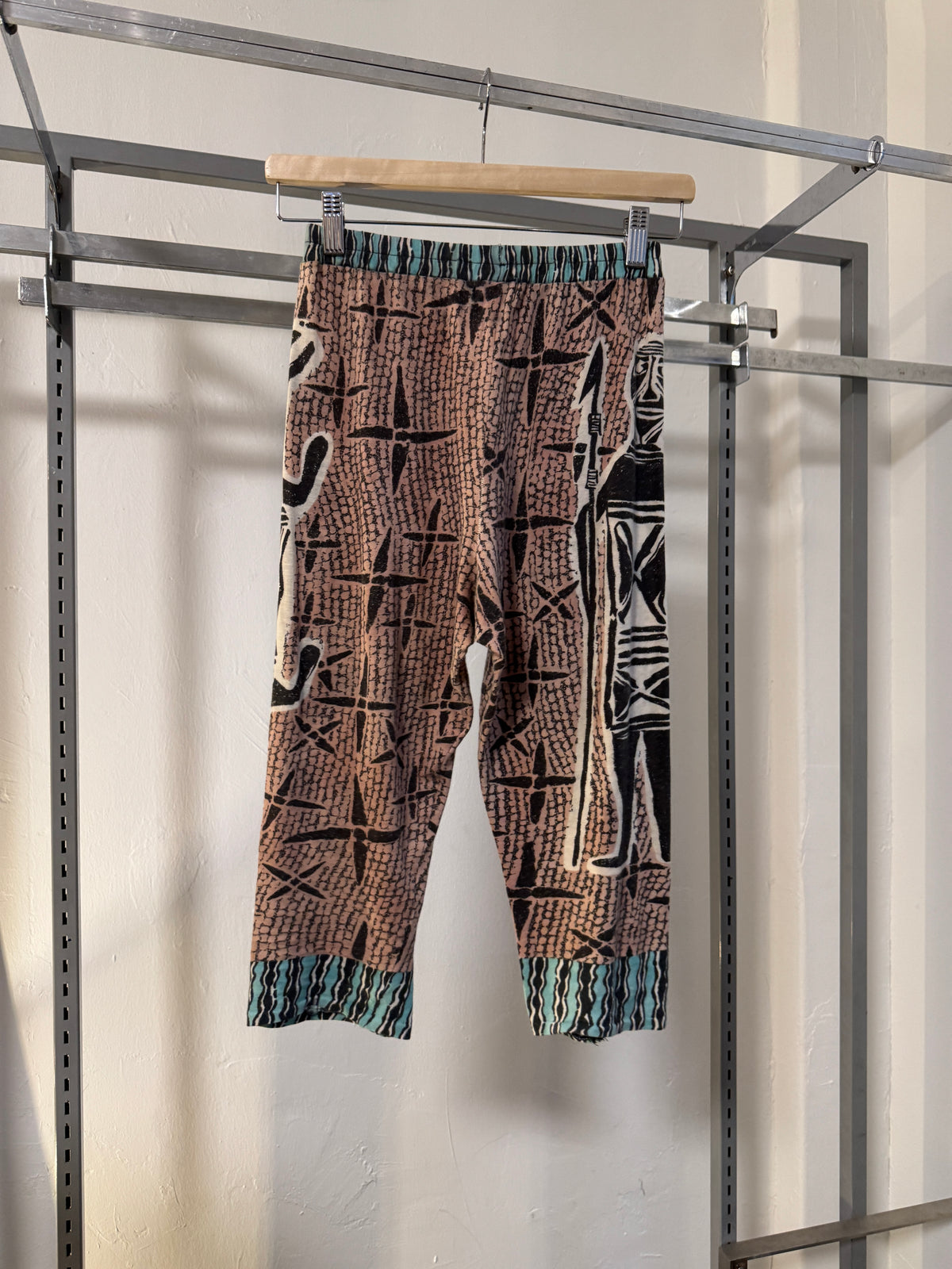 80s I.S Sport by Chisato Tsumori Tribal Iguana Tights