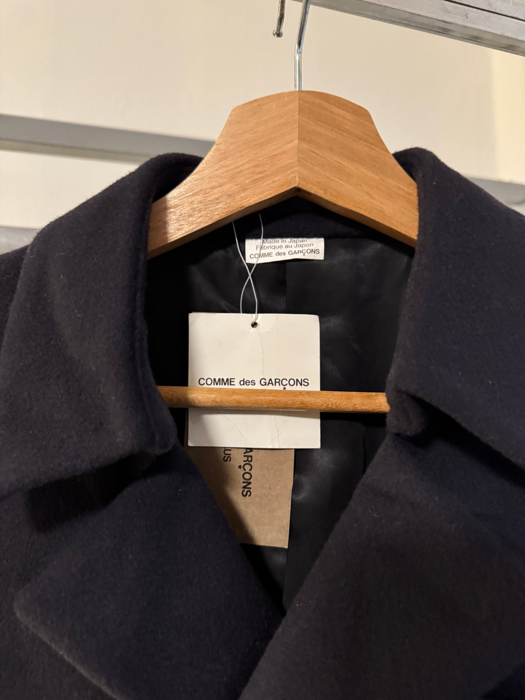 AW14 Comme Des Garcons Homme Plus "Holy" Cropped Swallowtail Coat