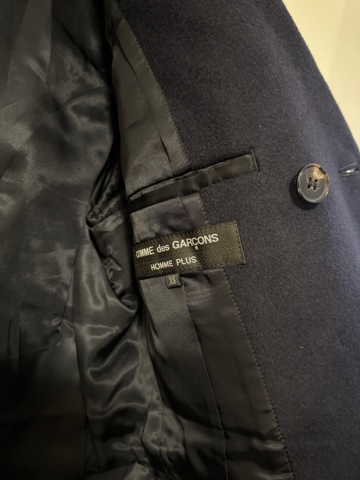 AW14 Comme Des Garcons Homme Plus "Holy" Cropped Swallowtail Coat
