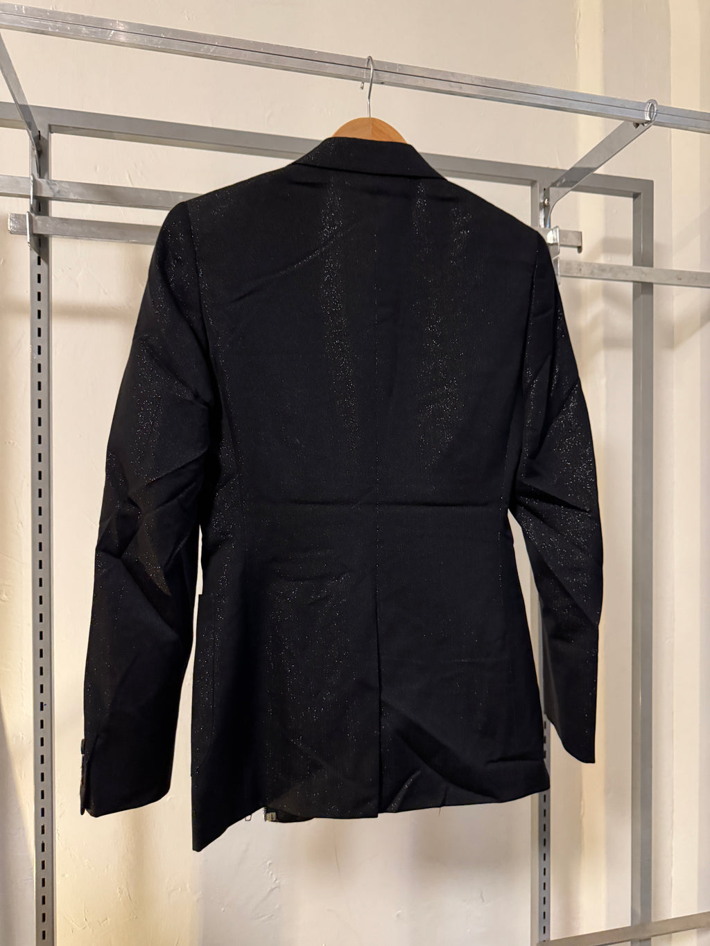AW14 Comme Des Garcons Homme Plus "Holy" Double Front Zip Glitter Jacket