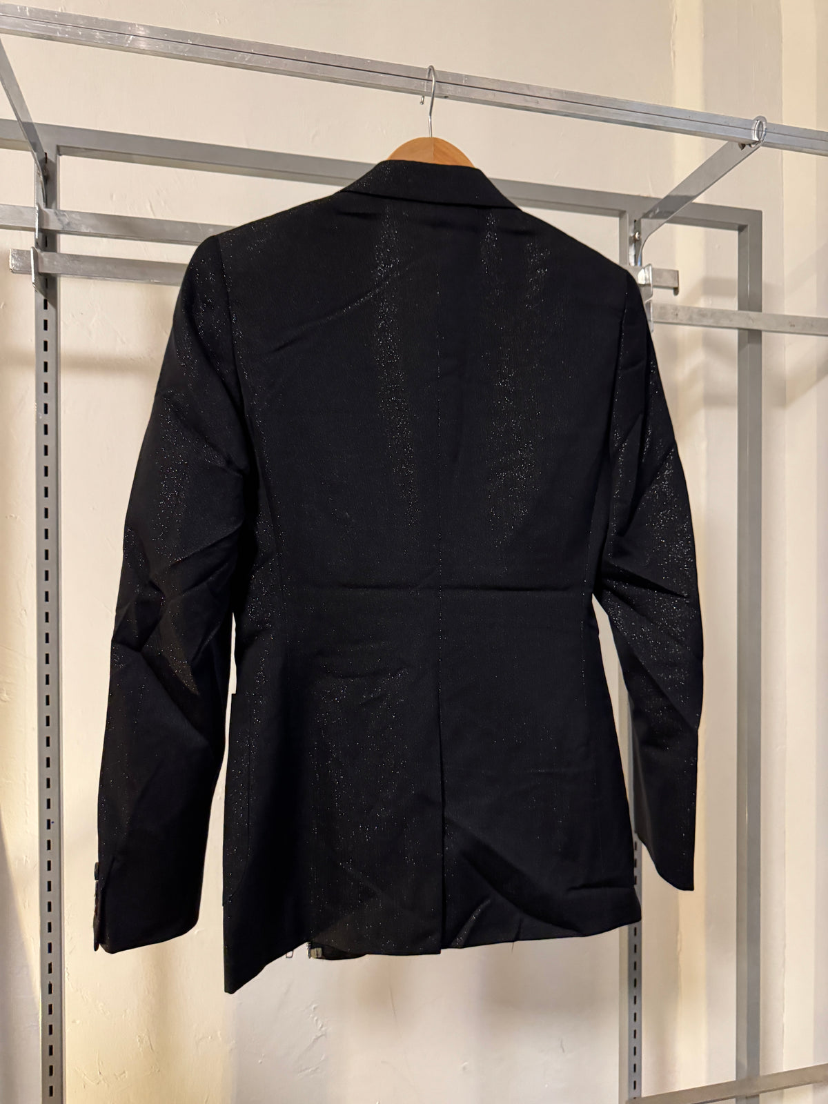 AW14 Comme Des Garcons Homme Plus "Holy" Double Front Zip Glitter Jacket